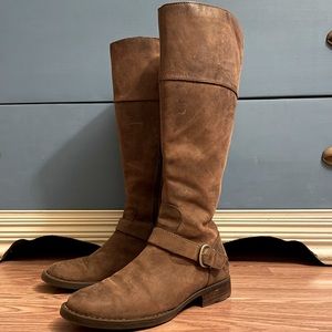 Born Tall Leather Boots - 9.5